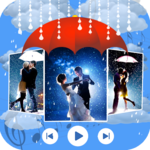 rain photo slide show with music for PC
