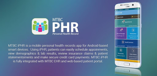 MTBC PHR Personal Health Record for Everyone PC screenshot