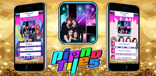 Black Pink Piano Tiles PC screenshot