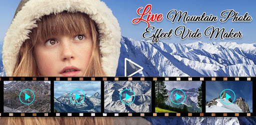 Live Mountain Photo Effect Video Maker PC screenshot