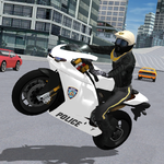 Police Motorbike City Driving for PC