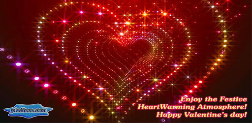 Tunnel Glitter Spark Heart 3D PC screenshot