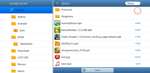 MyFiles PC screenshot MyFiles PC screenshot