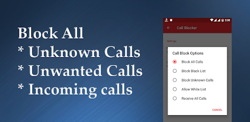 BlackList- Incoming call Blocker PC screenshot