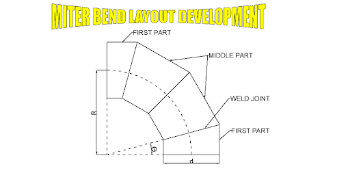 Miter Bend Layout PC screenshot
