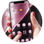 Pink Black Business Theme icon