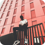 Retro Camera-Polo Image,Analog film,Paris,Pink icon