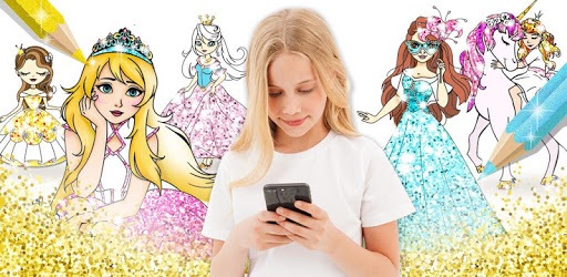 Princess Coloring Book Glitter PC screenshot Princess Coloring Book Glitter PC screenshot
