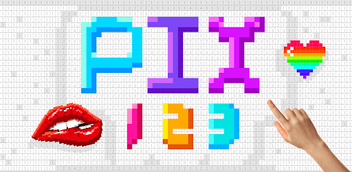 Pix123 - Color by Number, Pixel Art Relaxing Paint PC screenshot