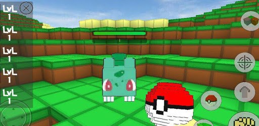 Pixelmon Cube world craft & build : exploration GO PC screenshot