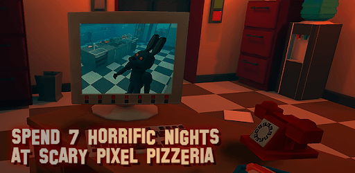 7 Nights at Pixel Pizzeria - 2 PC screenshot