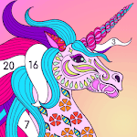 Premium Coloring Book - color by number, coloring icon