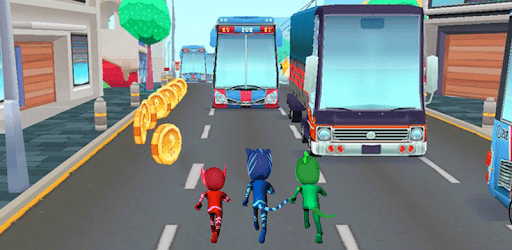 Subway Pj Run Masks Adventures Heroes Rush PC screenshot
