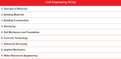 Civil Engineering MCQs PC screenshot