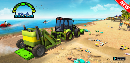 Beach Cleaner Sand Excavator: Dump Truck Driving PC screenshot