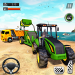 Beach Cleaner Sand Excavator: Dump Truck Driving for PC