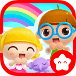 Happy Daycare Stories - School playhouse baby care icon