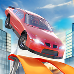 Roof Jumping Car Parking Games icon