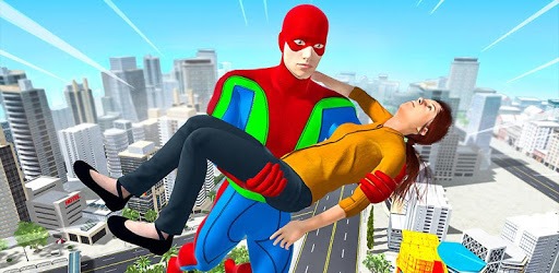Superhero Light Robot Rescue: Speed Hero Games PC screenshot