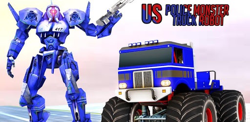 US Police Monster Truck Robot PC screenshot US Police Monster Truck Robot PC screenshot