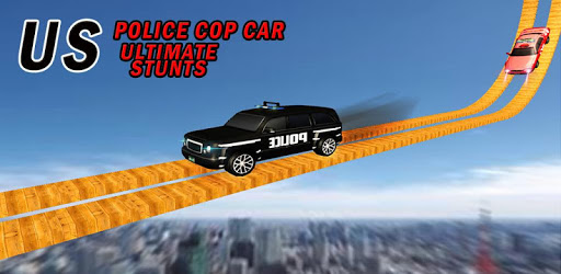 Impossible Police Jeep Stunts PC screenshot