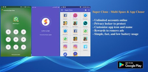 Super Clone - App Cloner for Multiple Accounts PC screenshot