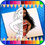Coloring Moana for Kids for PC Coloring Moana for Kids for PC