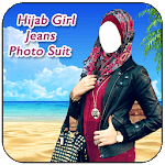 Hijab Girl Jeans Photo Suits for PC Hijab Girl Jeans Photo Suits for PC