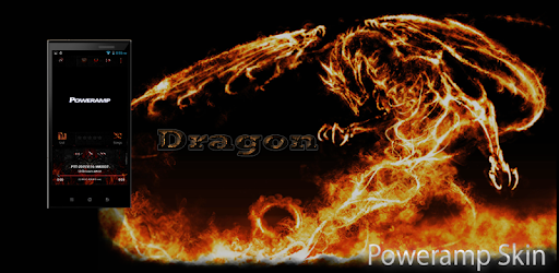 Poweramp Skin Dragon PC screenshot Poweramp Skin Dragon PC screenshot