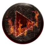 Poweramp Skin Inferno icon