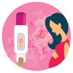 Pregnancy Test + Due Date icon