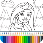 Princess Coloring Game for PC Princess Coloring Game for PC