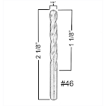 Drill Bit Size & Length Chart for PC