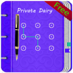 Diary with Lock 2018 icon