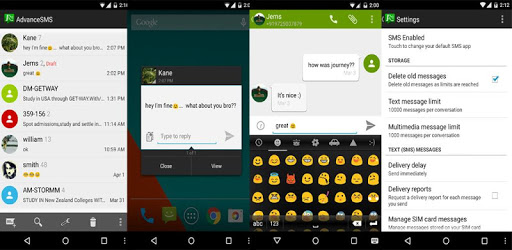 Advance SMS PC screenshot