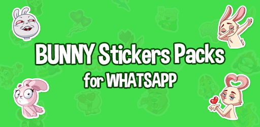 New Funny Rabbit Stickers WAStickerApps 2020 PC screenshot