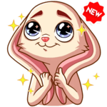 New Funny Rabbit Stickers WAStickerApps 2020 for PC