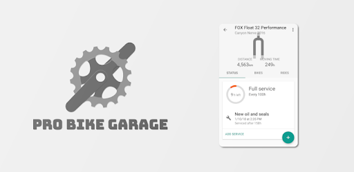 ProBikeGarage - Bicycle maintenance tracker PC screenshot