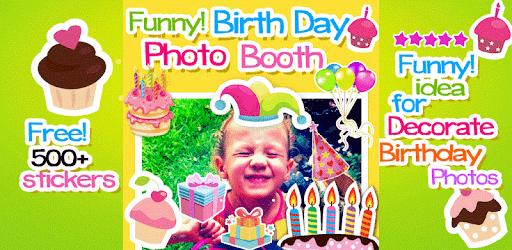 Happy Birthday Sticker Booth PC screenshot
