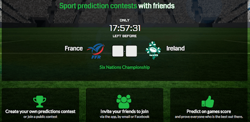 Sporting predictions contests - PronoContest PC screenshot