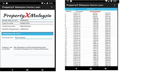 Malaysia Home Loan propertyX PC screenshot