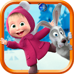Masha and The Bear: Xmas shopping icon