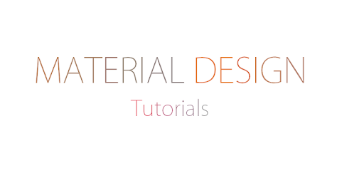 Material Design Tutorials PC screenshot