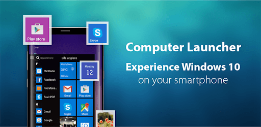 Computer launcher PRO 2018 for Win 10 themes PC screenshot