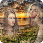Sun Rise Dual Photo Frames for PC Sun Rise Dual Photo Frames for PC