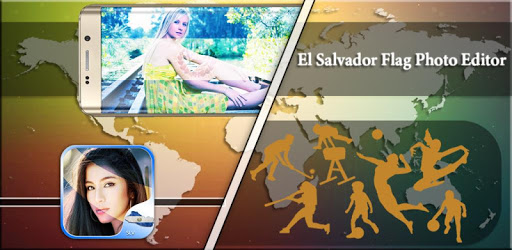 El Salvador Flag Photo Editor PC screenshot