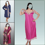 Women Nightwear Photo Suit - women photo editor for PC Women Nightwear Photo Suit - women photo editor for PC