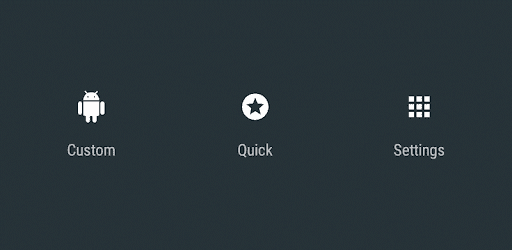 Custom Quick Settings PC screenshot