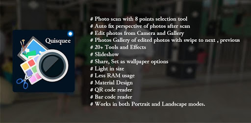 Photo Scan, Photo Editor - Quisquee PC screenshot Photo Scan, Photo Editor - Quisquee PC screenshot
