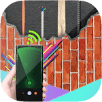 Detector Stud finder scanner (metal wood Wire) icon